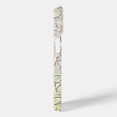 Geometrische Rose Gold LIEBE Herzmuster Case-Mate iPhone Hülle (Rückseite / Rechts)