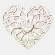 Geometrische Rose Gold LIEBE Herzmuster