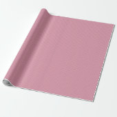 Geometrische Rose Rote violette Polka Punkte auf R Geschenkpapier (Ungerollt)