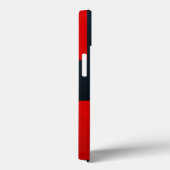 Geometrische rote Formen Case-Mate iPhone Hülle (Rückseite / Rechts)
