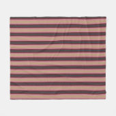 Geometrische Royal Circle Colorful Vertikale Strei Fleecedecke (Vorderseite (Horizontal))