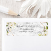 Geometrische Rücksendeadresse des Kupfermarballs (Insitu)