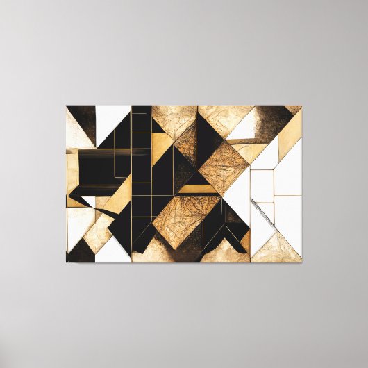 Geometrische Ruinen Leinwanddruck (Vorderseite)