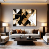 Geometrische Ruinen Leinwanddruck