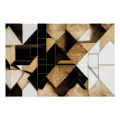 Geometrische Ruinen Poster (Vorderseite)