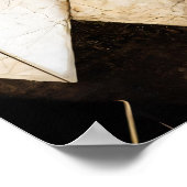 Geometrische Ruinen Poster (Ecke)