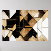 Geometrische Ruinen Poster (Vorne)