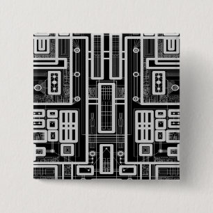 Geometrische Schalttafel Button