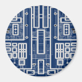 Geometrische Schalttafel Magnet (Vorne)