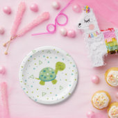 Geometrische Schildkröte-Party-Platte Pappteller (Party)