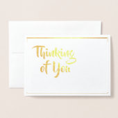 Geometrische Schmetterlinge Folienkarte (Vorderseite mit Umschlag)