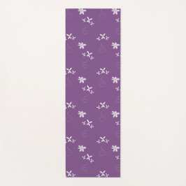 Geometrische Schmetterlinge Yogamatte