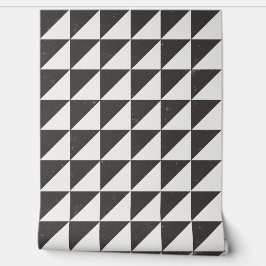 Geometrische Schwarz- und Weiß-Dreiecke Tapete