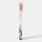 Geometrische schwarze Frau Case-Mate iPhone Hülle (Rückseite / Rechts)