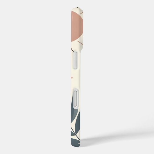 Geometrische schwarze Frau Case-Mate iPhone Hülle (Rückseite / Rechts)