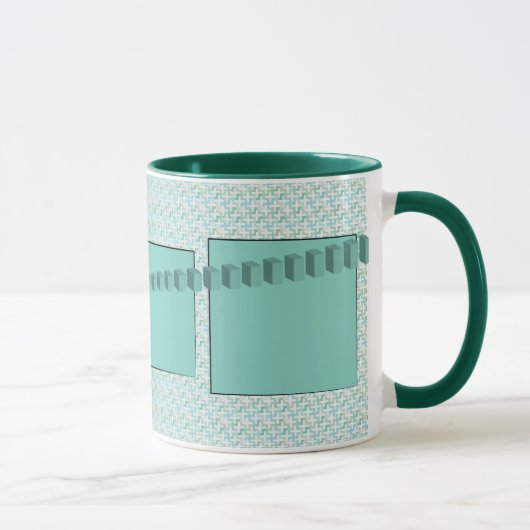 Geometrische SeeTasse Tasse (Rechts)