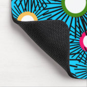 Geometrische Spike Balls Mousepad (Ecke)