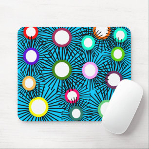 Geometrische Spike Balls Mousepad
