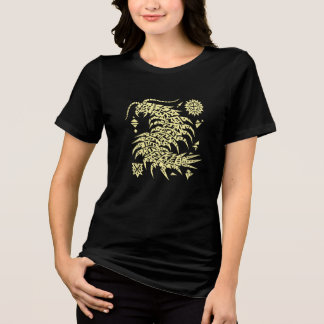 Geometrische Stammeskunst Tausendfüßler-Kunst | Ab Tri-Blend Shirt