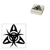 geometrische Stammkunst-Briefmarke Gummistempel (Stempel)