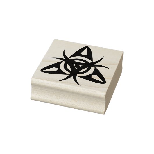 geometrische Stammkunst-Briefmarke Gummistempel (Stempel)