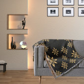 Geometrische, sternähnliche Blume Decke