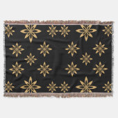 Geometrische, sternähnliche Blume Decke (Vorderseite)