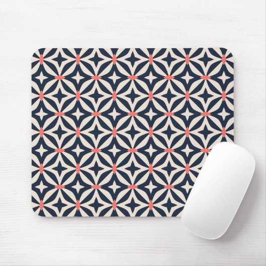 Geometrische Sternchen-Vereinbarung Mousepad (Mit Mouse)