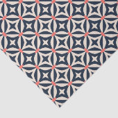 Geometrische Sternchen-Vereinbarung Seidenpapier (Ausschnitt)