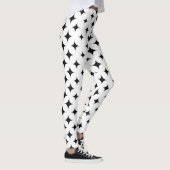 geometrische Sterne Leggings (Rechts)