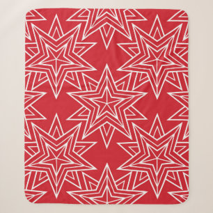 Geometrische Sterne, Vintag nahtlos, chris Sherpadecke