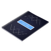 Geometrische Sterngebirge #Vanlife Journal Notizblock (Linke Seite)