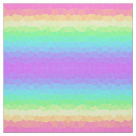 Geometrische Streifen aus Regenbogen Stoff