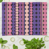 geometrische Streifen Geschirrtuch (Gefaltet)