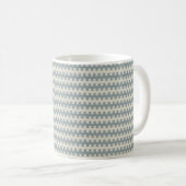 geometrische Streifen Kaffeetasse (VorderseiteRechts)