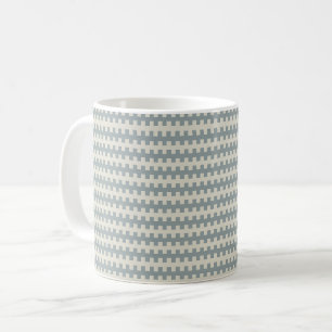 geometrische Streifen Kaffeetasse