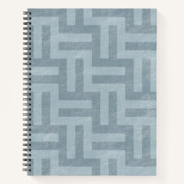 Geometrische Streifen Notizblock