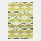 Geometrische Struktur des Atomalters Geschirrtuch (Vertikal)