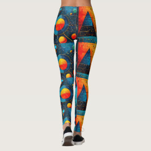 Geometrische Symbole Abstract #06. Leggings