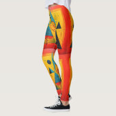 Geometrische Symbole Abstrakt #01 Leggings (Links)