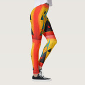Geometrische Symbole Abstrakt #01 Leggings (Rechts)