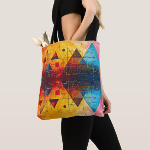 Geometrische Symbole Abstrakt #05. Tasche