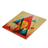 Geometrische Symbole Abstrakt #08 Fliese (Seite)