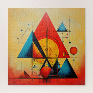 Geometrische Symbole Abstrakt #08 Puzzle