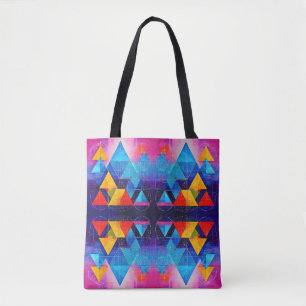Geometrische Symbole Abstrakt #10 Design 2 Tasche
