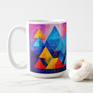 Geometrische Symbole Abstrakt #10 Kaffeetasse