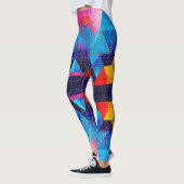 Geometrische Symbole Abstrakt #10 Leggings (Links)