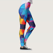 Geometrische Symbole Abstrakt #10 Leggings (Rechts)
