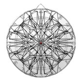geometrische Symmetrie Dartscheibe (vorne)