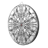 geometrische Symmetrie Dartscheibe (Vorderseite rechts)